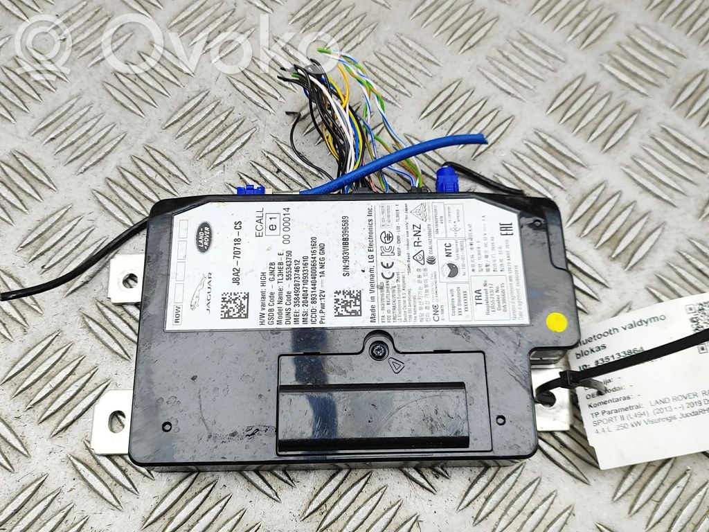 Land Rover Range Rover Sport L494 Unidad de control/módulo de bluetooth 