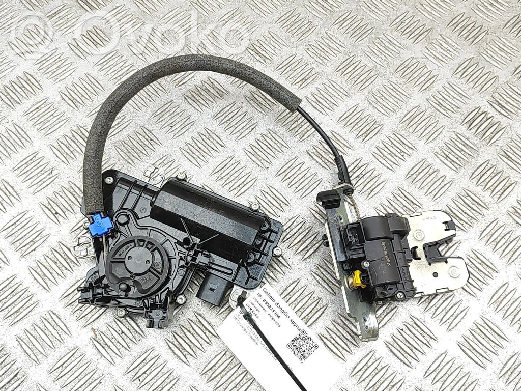 Skoda Enyaq iV Blocco/chiusura/serratura del portellone posteriore/bagagliaio 