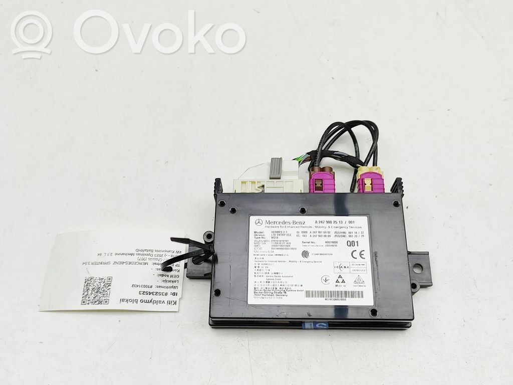 Mercedes-Benz Sprinter W907 W910 Modul unitate control Bluetooth 