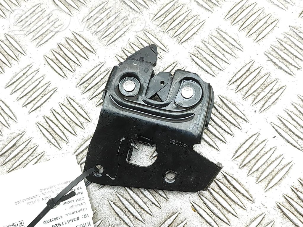 BMW 5 G60 G61 Tetieră scaun spate 