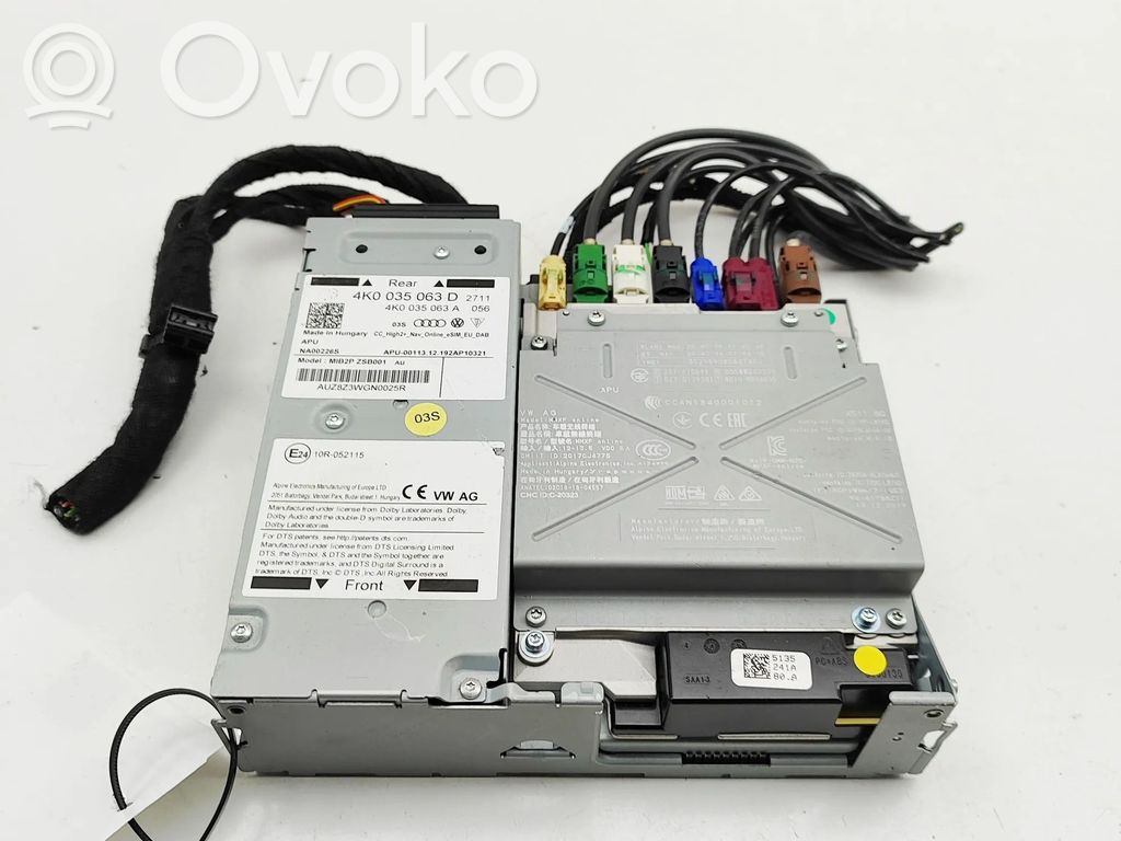 Audi Q7 4M Radio / CD-Player / DVD-Player / Navigation 