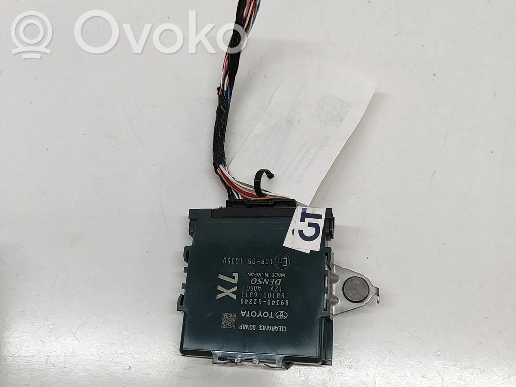Toyota Yaris Cross Sterownik / Moduł parkowania PDC