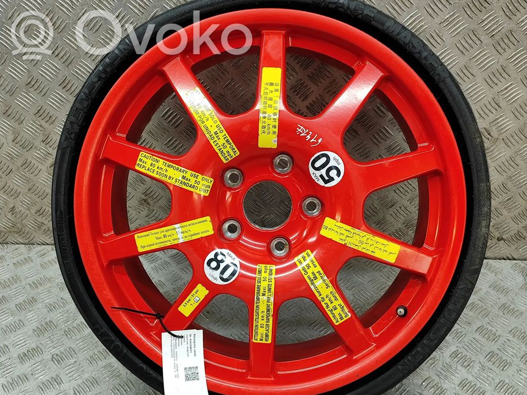Porsche Cayenne (92A) Roată de rezervă R20 