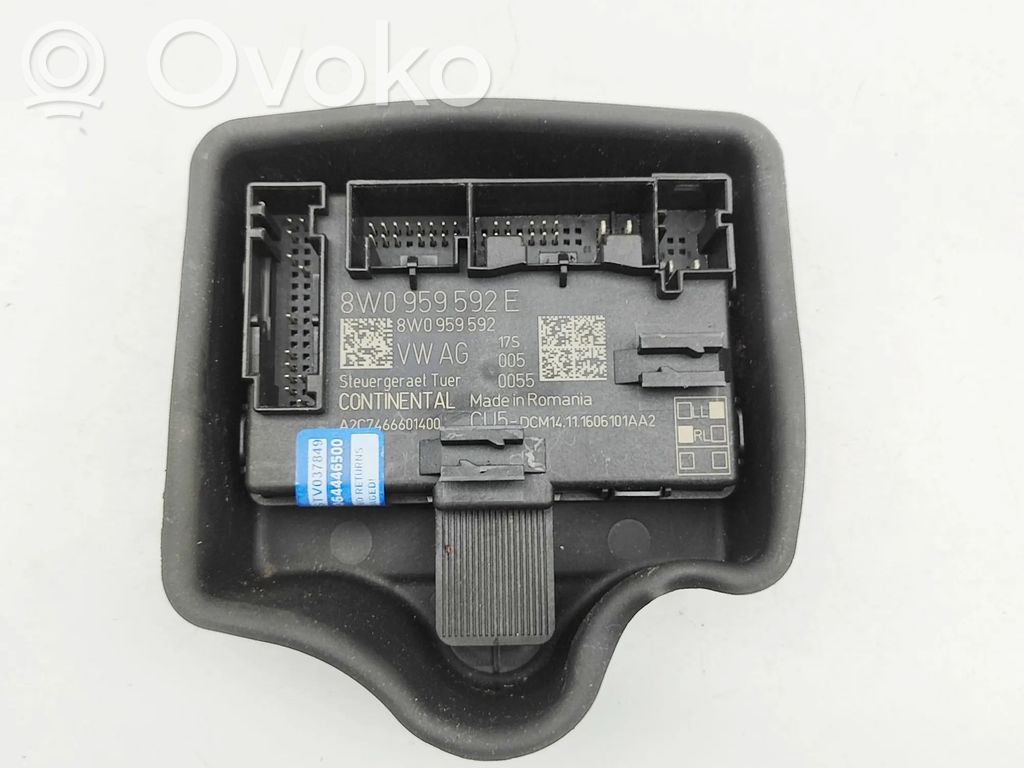 Audi A5 Unité de commande module de porte 