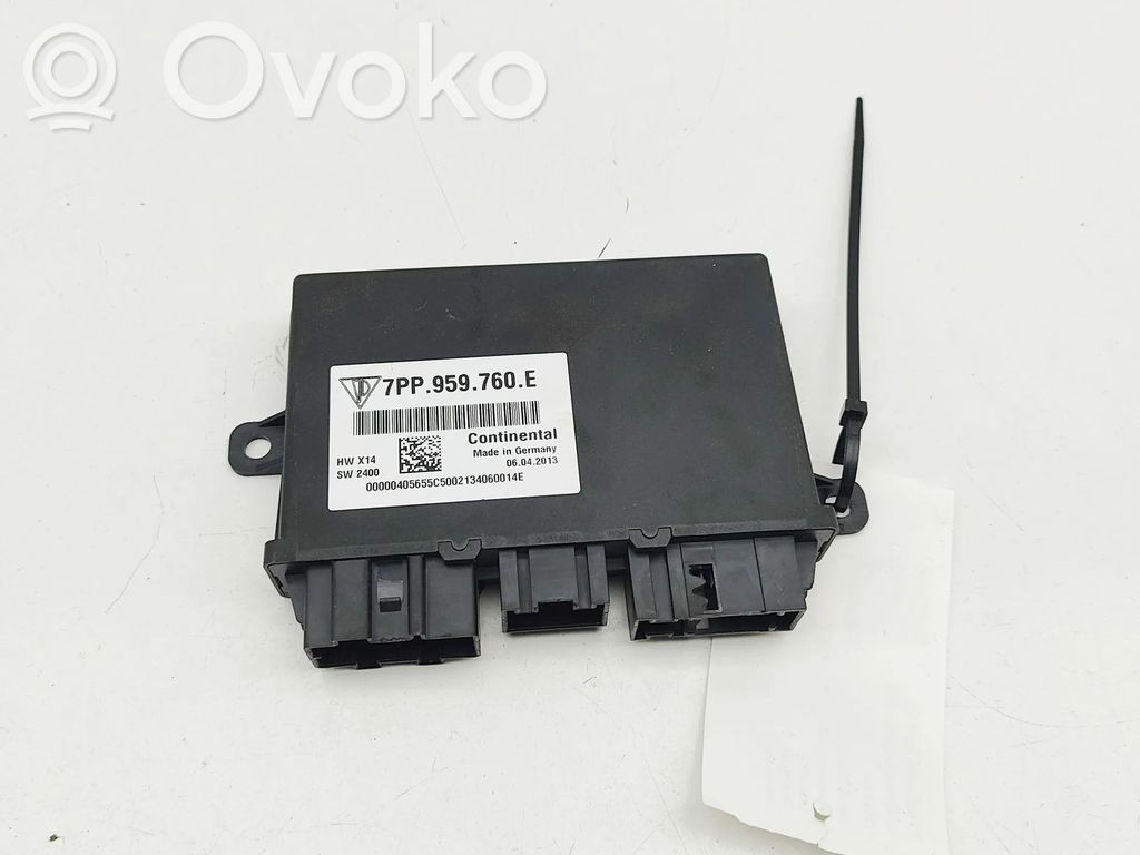 Porsche Cayenne (92A) Module de commande de siège 