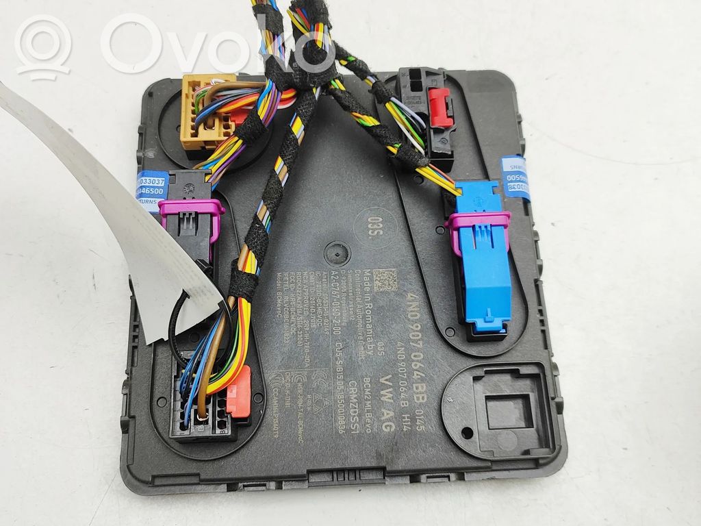 Audi Q7 4L Module de contrôle carrosserie centrale 