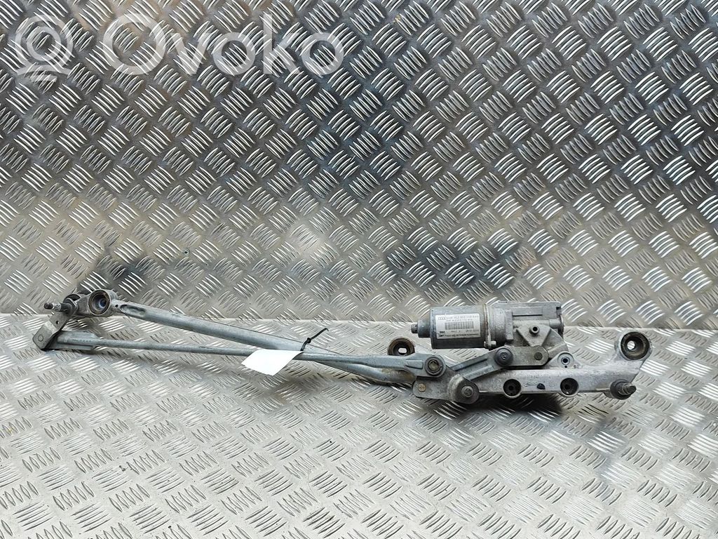 Audi Q7 4L Mechanizm i silniczek wycieraczek szyby przedniej / czołowej 