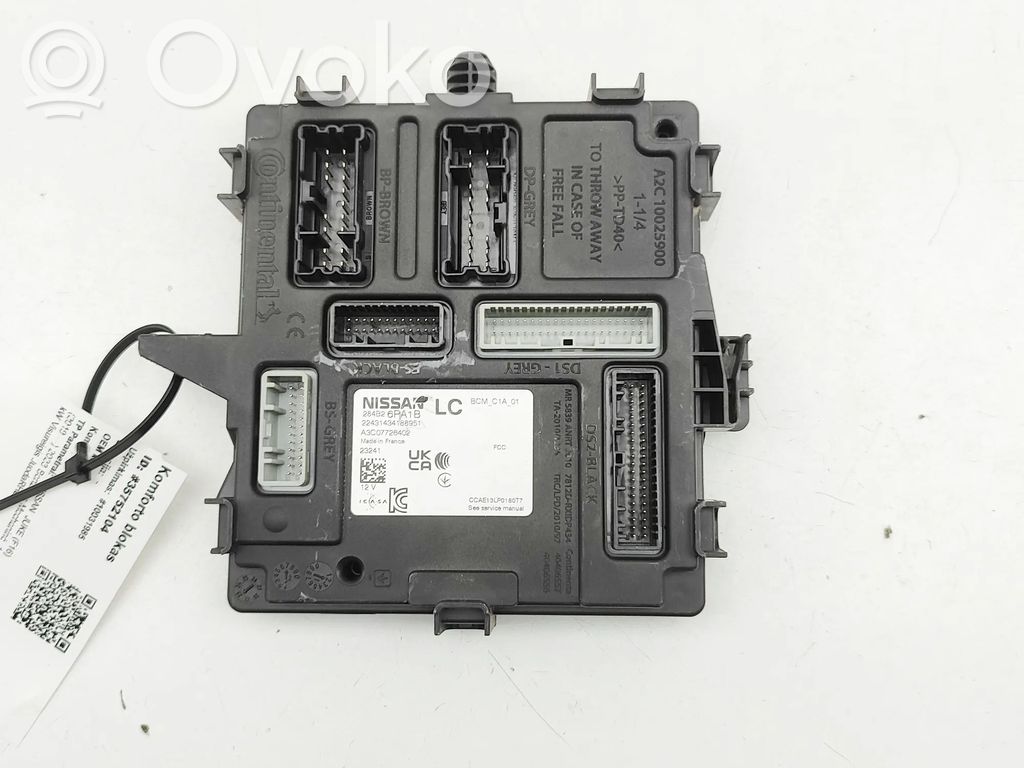 Nissan Juke II F16 Sterownik / Moduł komfortu 