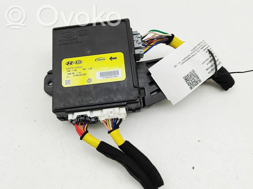 KIA Optima Unidad de control/módulo del maletero/compartimiento de carga 