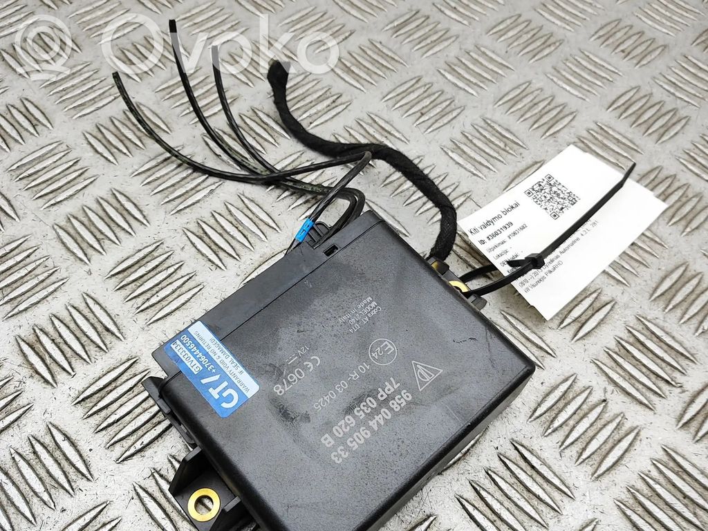 Porsche Cayenne (92A) Moduł / Sterownik GPS 