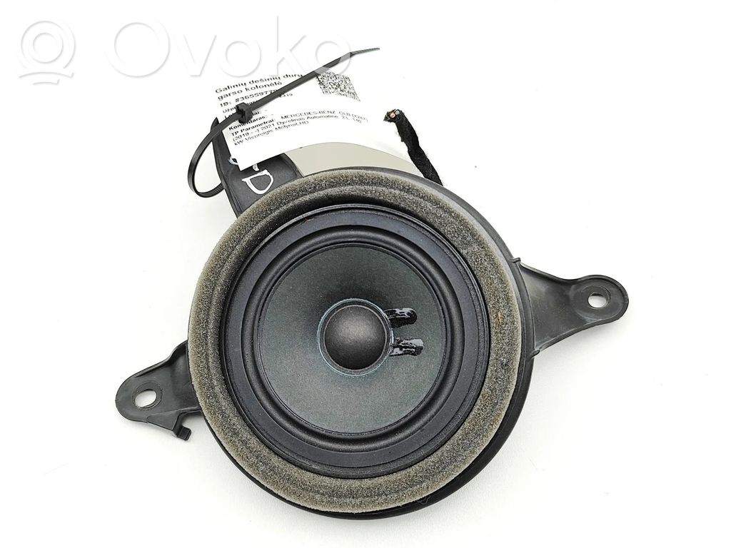 Mercedes-Benz GLB X247 Enceinte de porte arrière