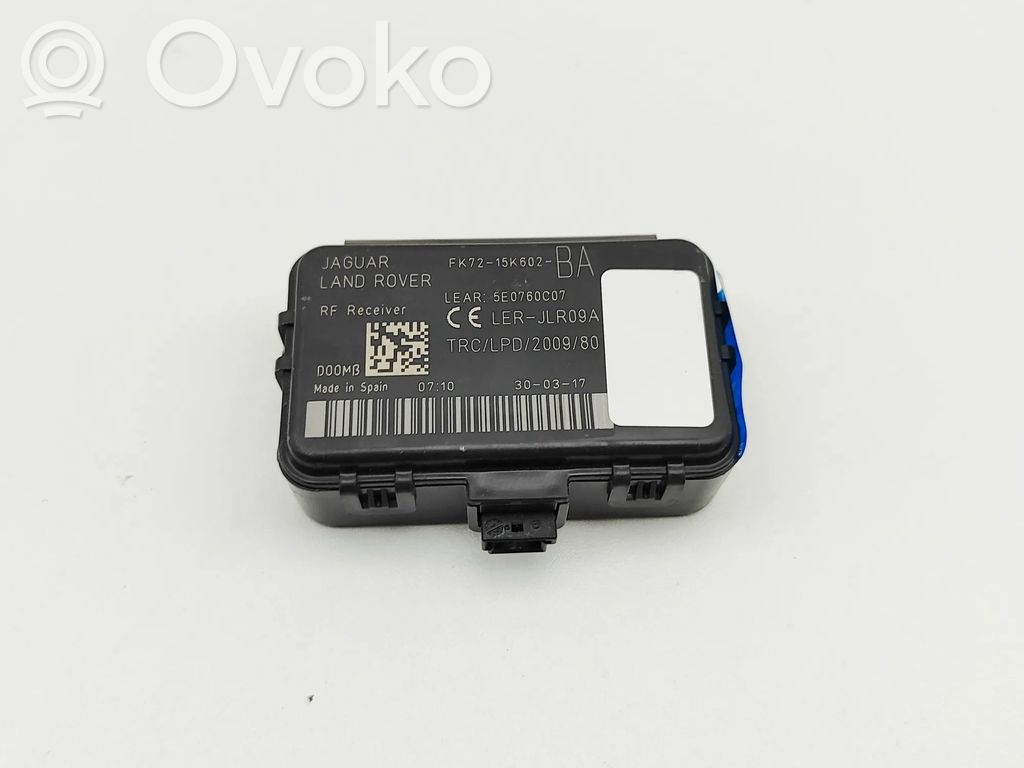 Land Rover Discovery 5 Unitate/modul de control fără cheie (KESSY) 