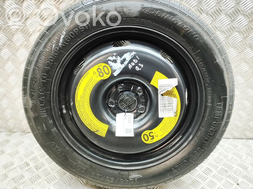 Audi Q3 F3 Ruota di scorta R18 