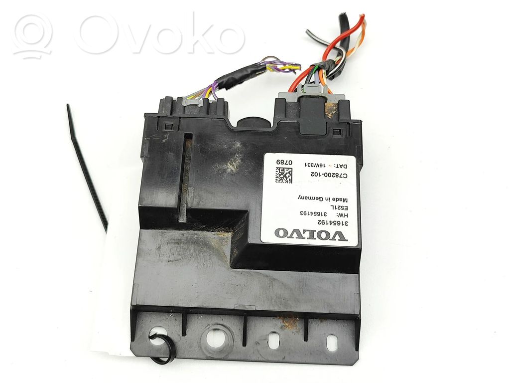 Unité de commande / module de hayon   31654192