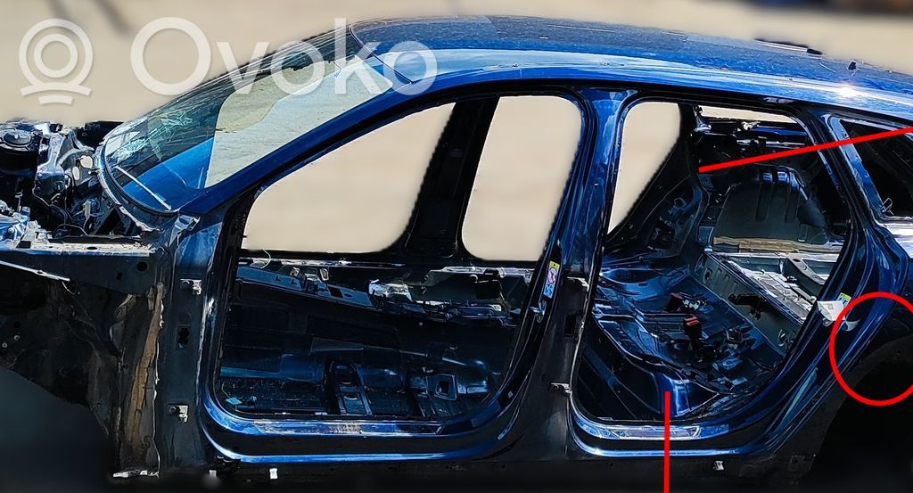 Audi A6 S6 C8 4K Ćwiartka tylna 
