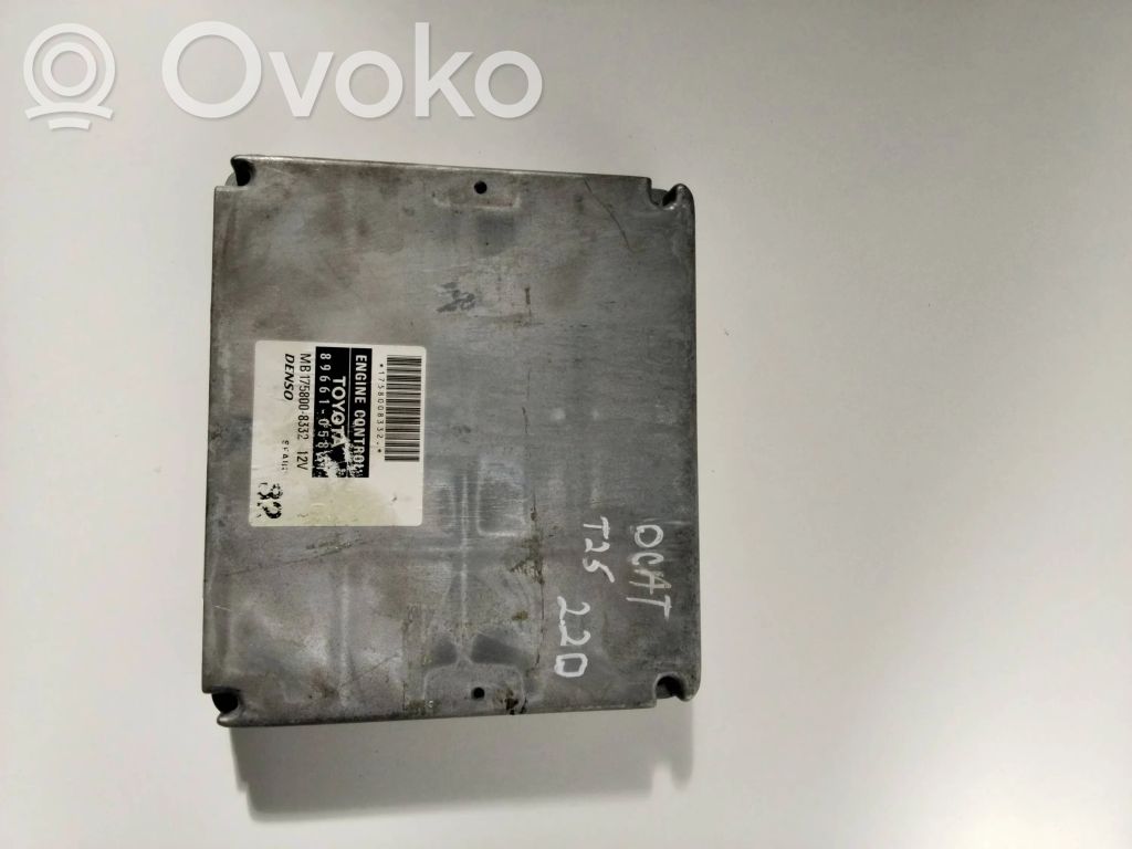 Toyota Avensis T250 Calculateur moteur ECU 