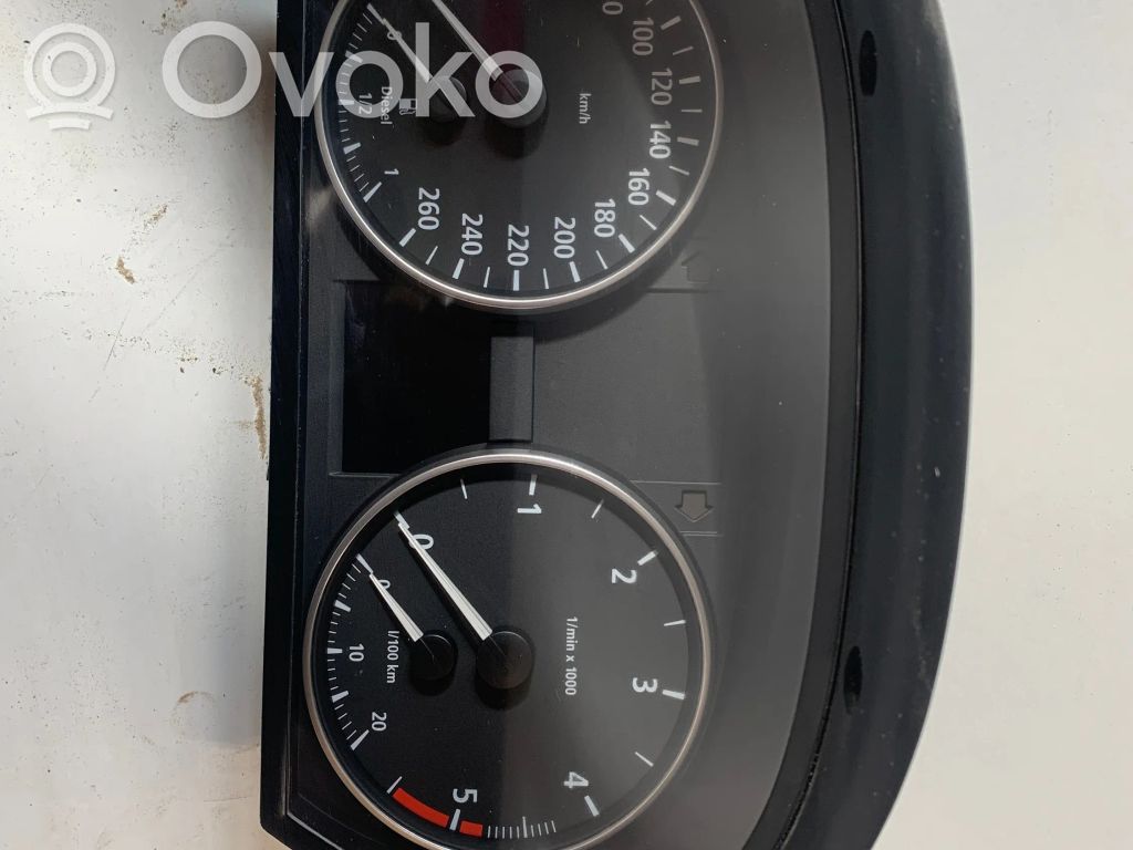BMW 3 E90 E91 Speedometer (instrument cluster) 