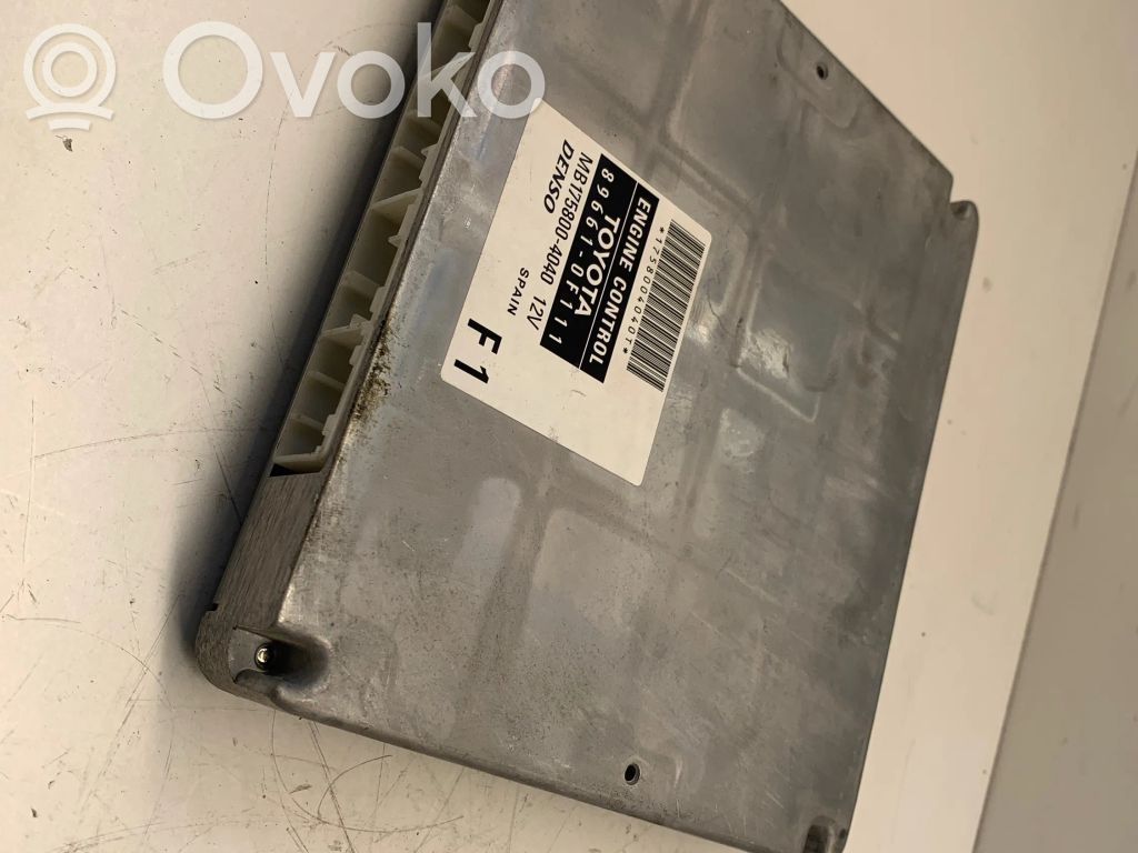 Toyota Corolla Verso AR10 Engine control unit/module 