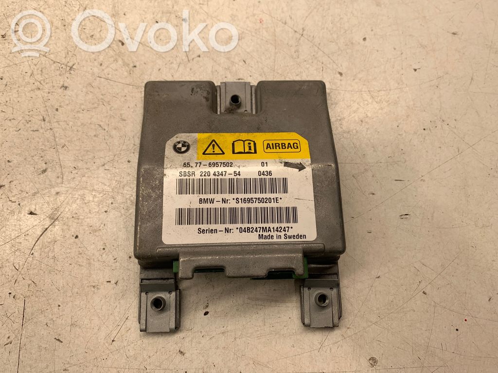 Unidad de control/módulo del Airbag   6957502,04B247MA14247,220434754,S1695750201E