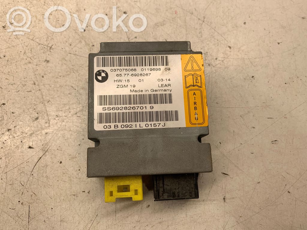 BMW 7 E65 E66 Airbag control unit/module 