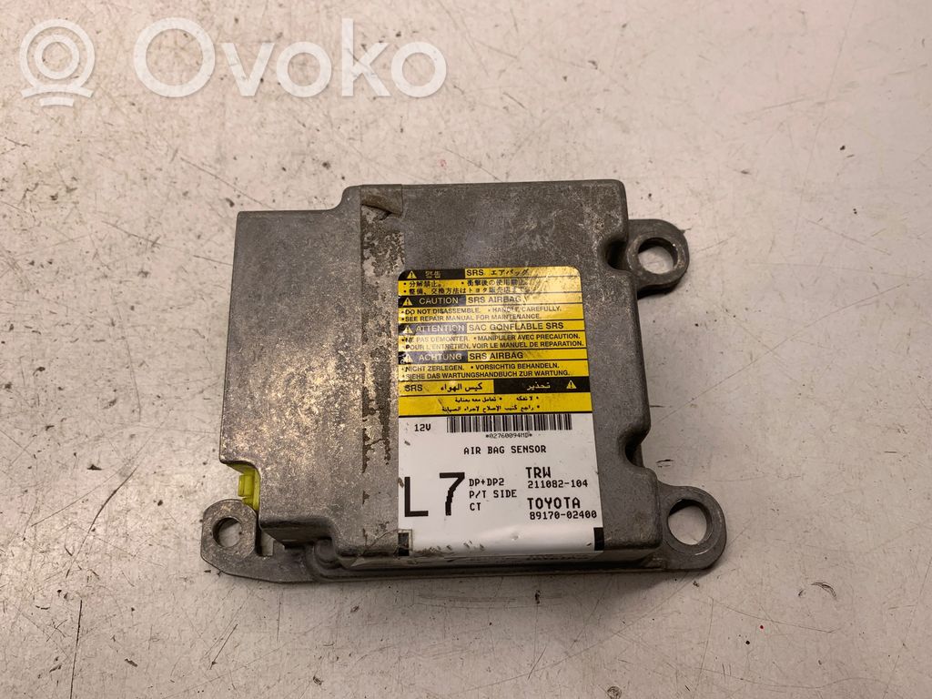 Toyota Corolla E120 E130 Airbag control unit/module 