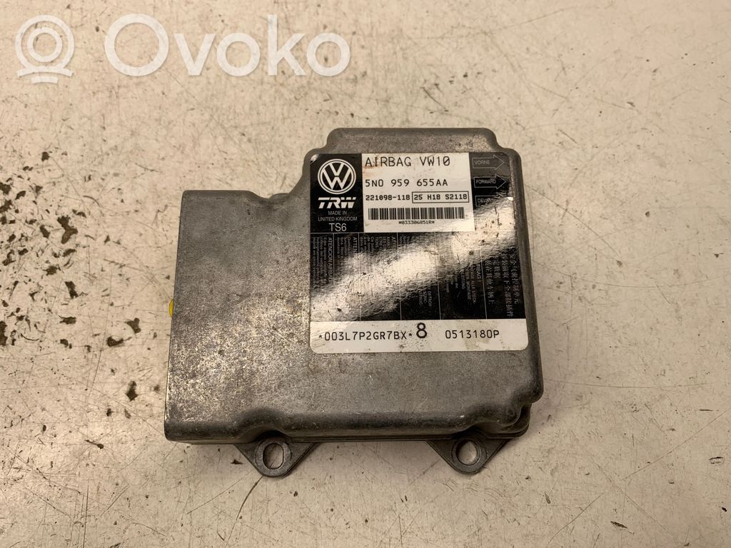 Volkswagen PASSAT B7 Sterownik / Moduł Airbag 