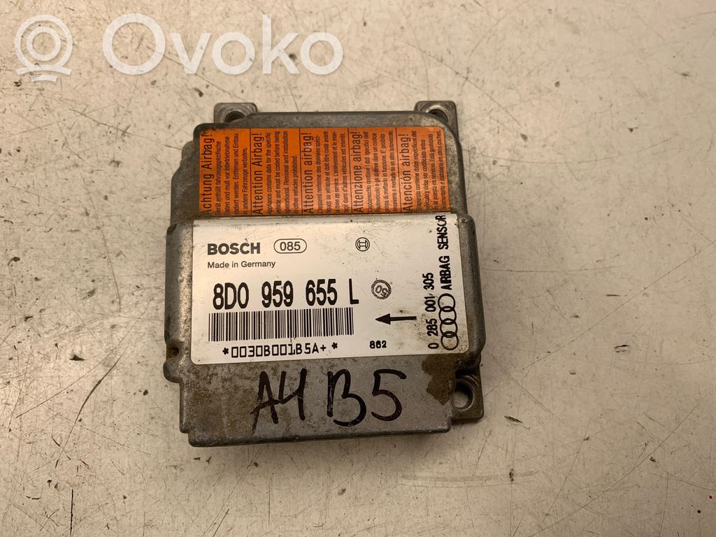 Audi A4 S4 B5 8D Airbag control unit/module 