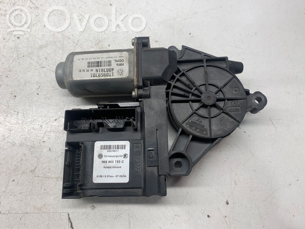Volkswagen Golf V Silnik regulatora szyby drzwi przednich 