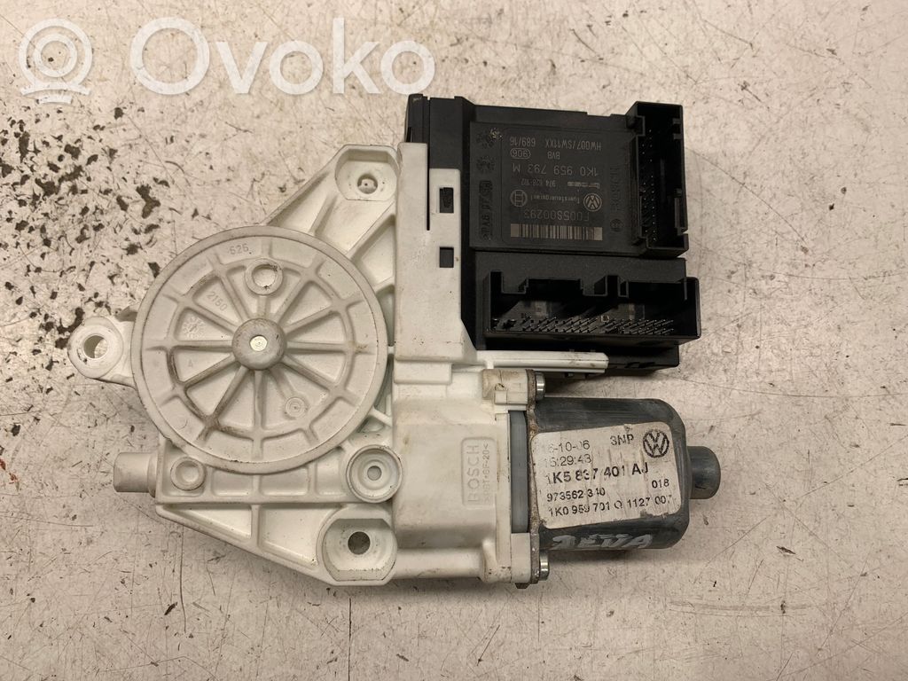 Volkswagen Jetta V Silnik regulatora szyby drzwi przednich 