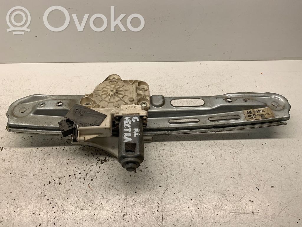 Opel Vectra C Elektryczny podnośnik szyby drzwi tylnych 