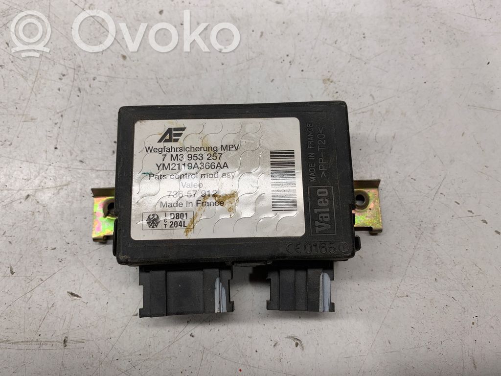 Volkswagen Sharan Ajonestolaitteen ohjainlaite/moduuli 