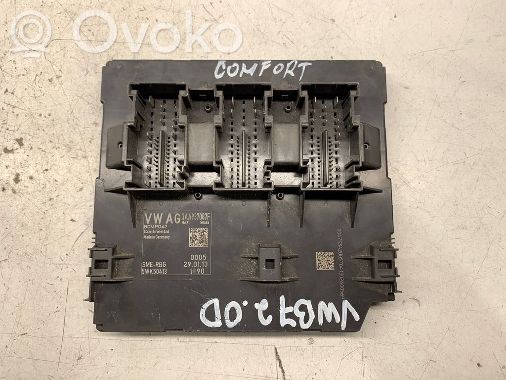 Volkswagen PASSAT B7 Moduł / Sterownik komfortu 