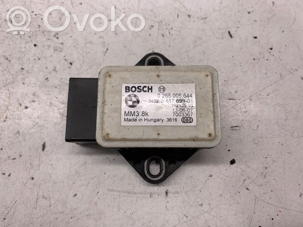 BMW X3 E83 ESP acceleration yaw rate sensor 