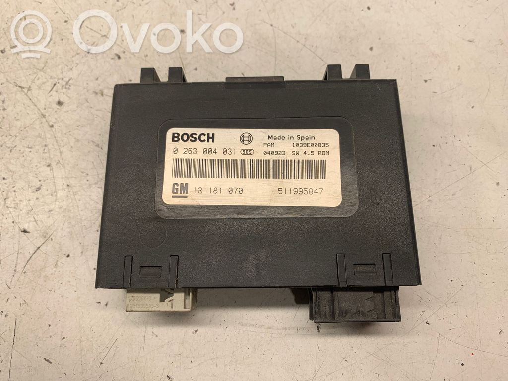 Opel Vectra C Parking PDC control unit/module 