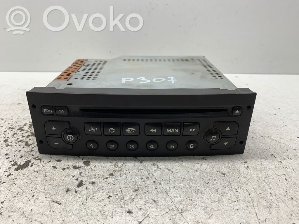 Peugeot 307 Panel / Radioodtwarzacz CD/DVD/GPS 