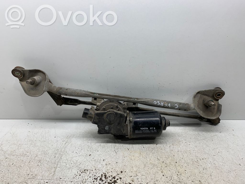 Toyota Corolla Verso AR10 Front wiper linkage and motor 