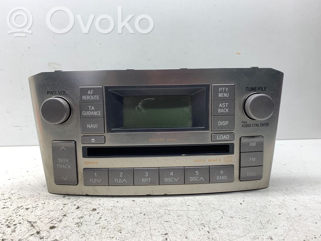 Toyota Avensis T250 Panel / Radioodtwarzacz CD/DVD/GPS 