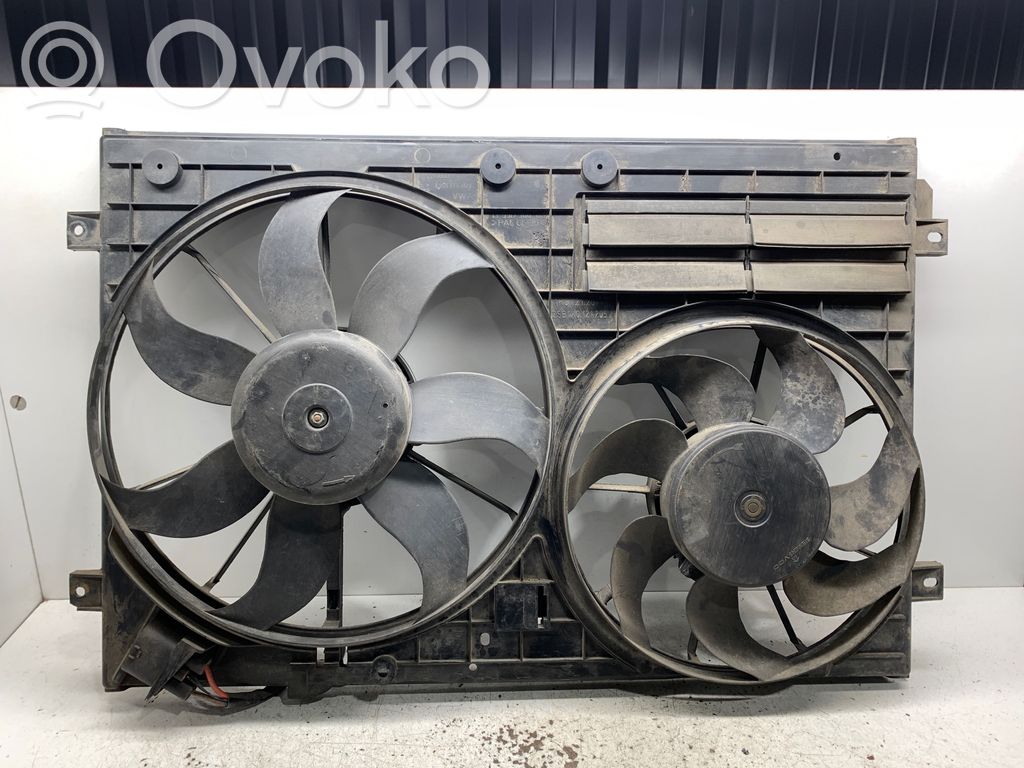 Volkswagen PASSAT B6 Elektryczny wentylator chłodnicy 