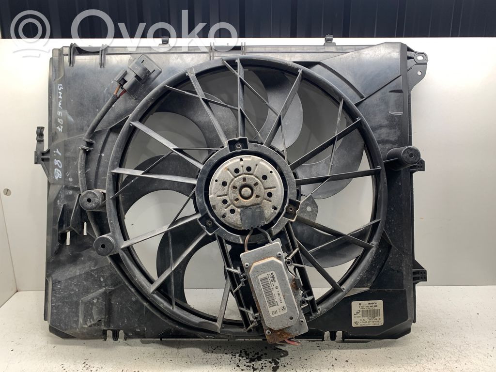 BMW 1 E81 E87 Elektrinis radiatorių ventiliatorius 