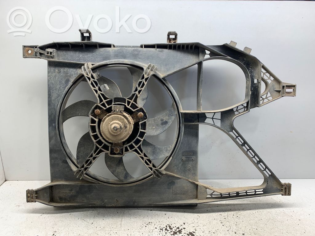 Opel Corsa C Elektrinis radiatorių ventiliatorius 