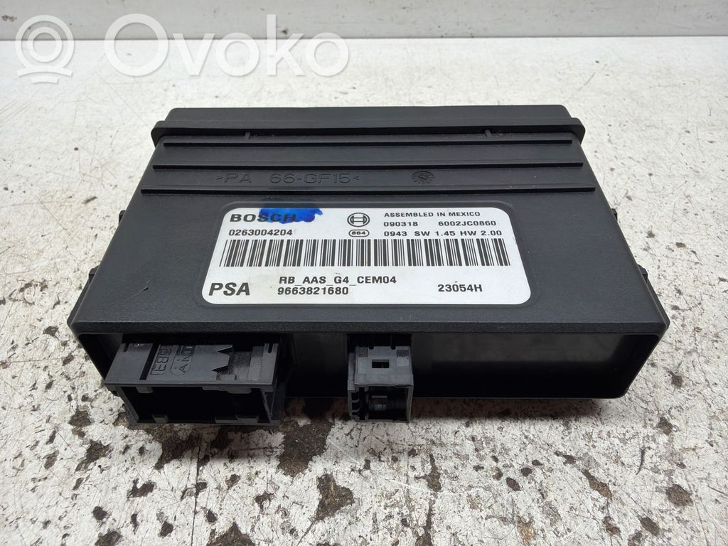 Citroen C4 Grand Picasso Parking PDC control unit/module 