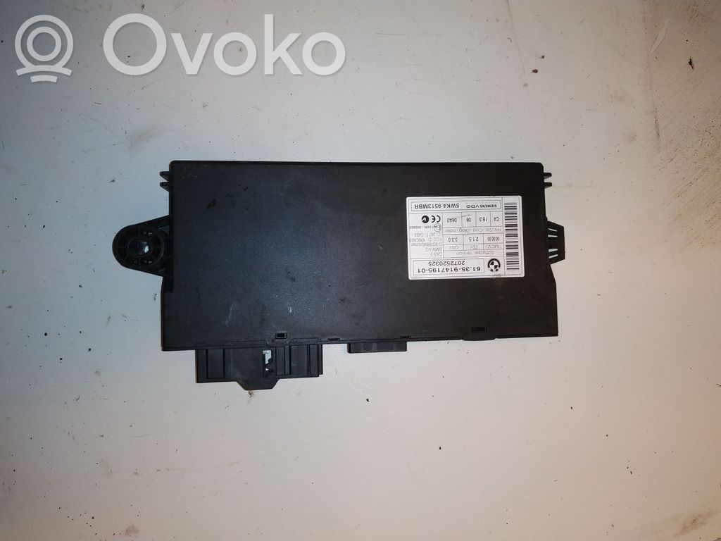 BMW 5 E60 E61 Komforto modulis 