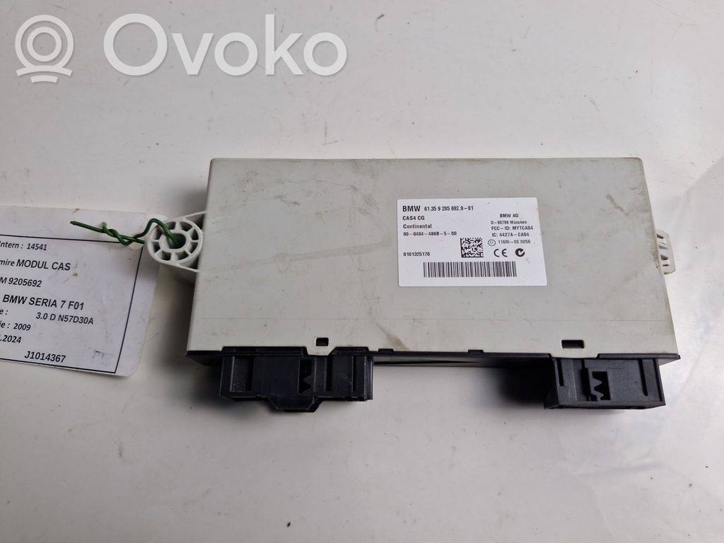 BMW 7 F01 F02 F03 F04 Unitate/modul de comandă CAS 