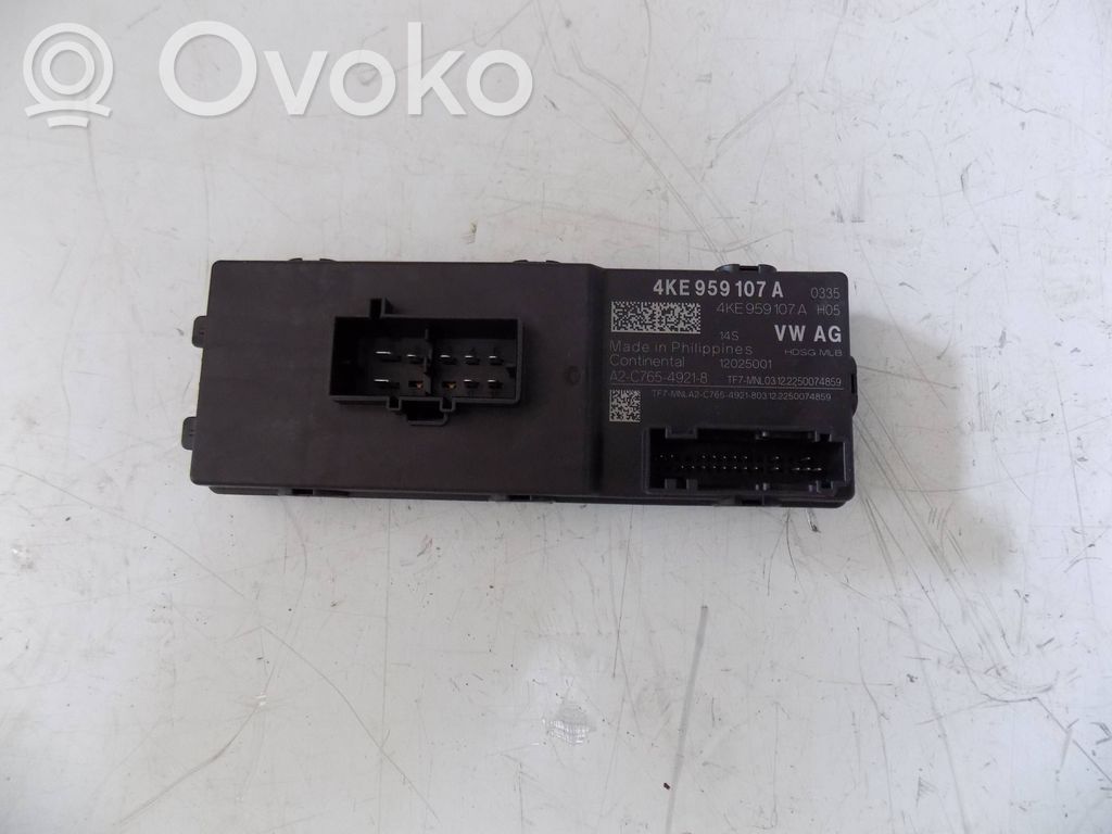 Tailgate/trunk control unit/module   4KE959107A,4KE959107A