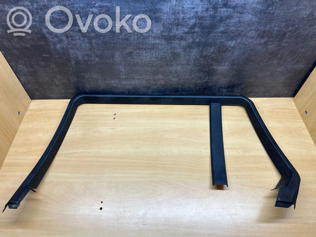BMW 5 E60 E61 Listwa / Uszczelka szyby drzwi tylnych 