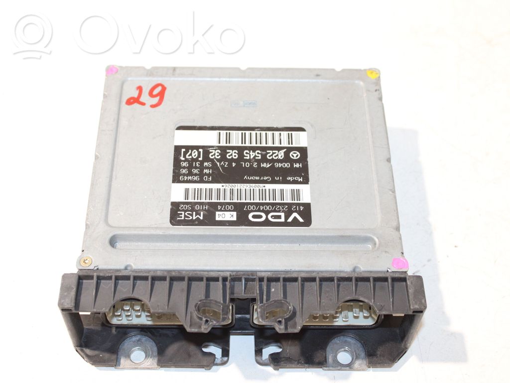 Engine control unit/module   0225459232,0225459232