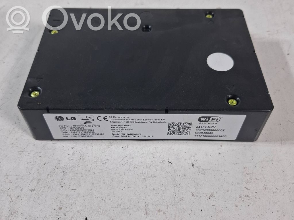 Unité de commande, module téléphone   84186829