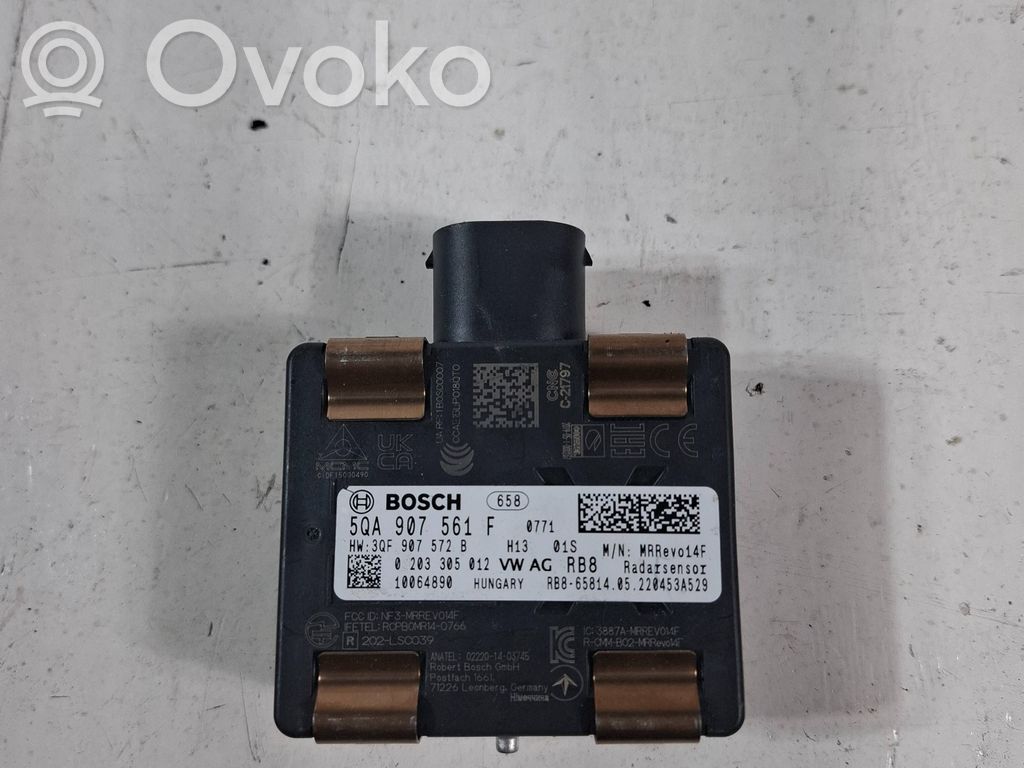 Sensor de radar Distronic   5QA907561F