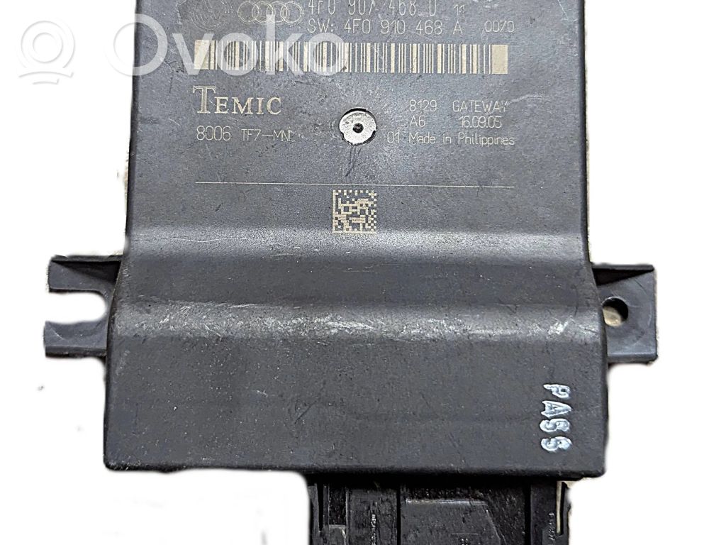 Gateway control module   4F0907468D,4F0910468A,006TF7N