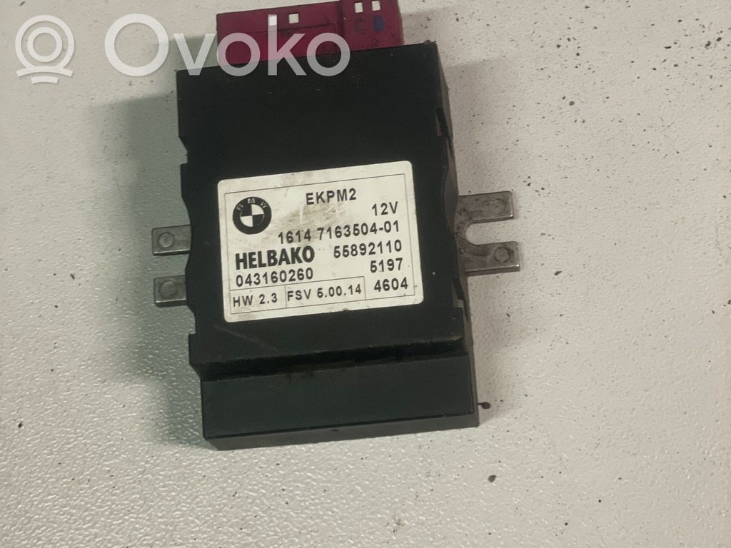 BMW 1 E81 E87 Fuel injection pump control unit/module 